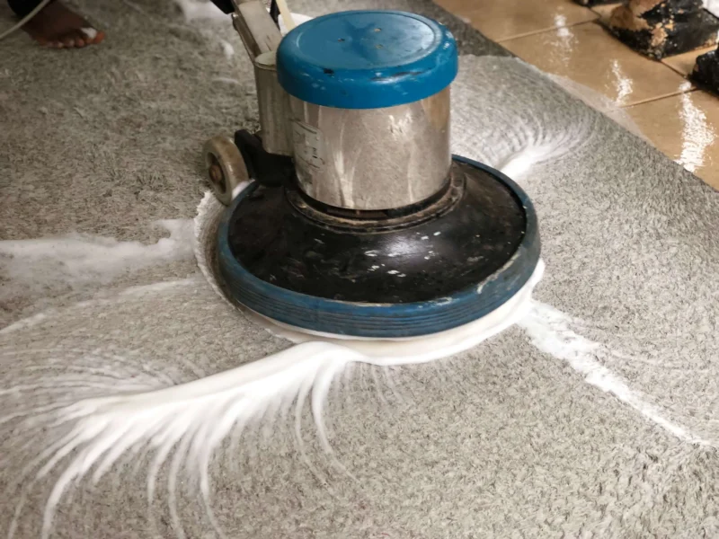 Aspire Cleaners using advanced equipment for carpet cleaning