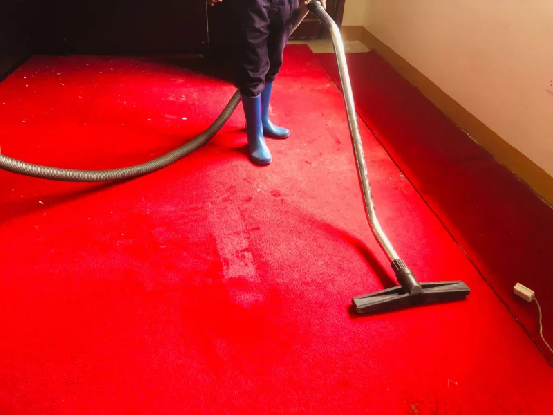 Carpet cleaning in a corporate office by Aspire Cleaners