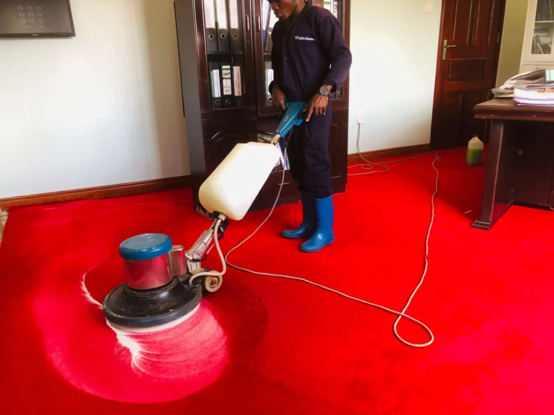 Modern carpet cleaning tools used by Aspire Cleaners