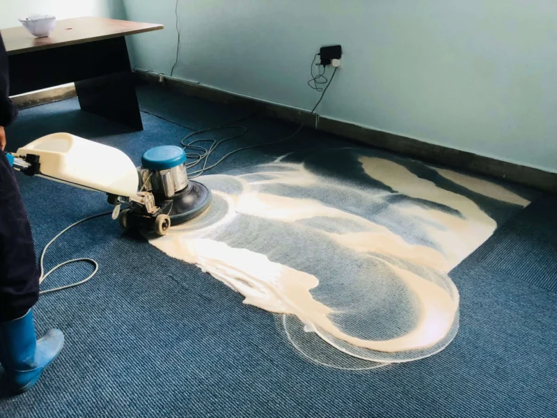 Carpet shampooing service by Aspire Cleaners Uganda